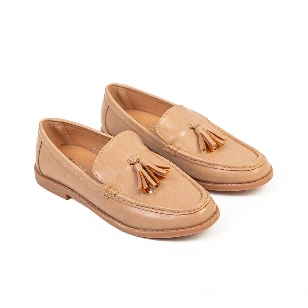 tassle loafers - Beige