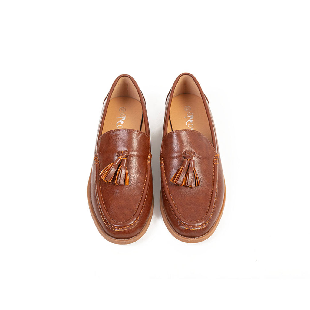 Tassle Loafers - Brown
