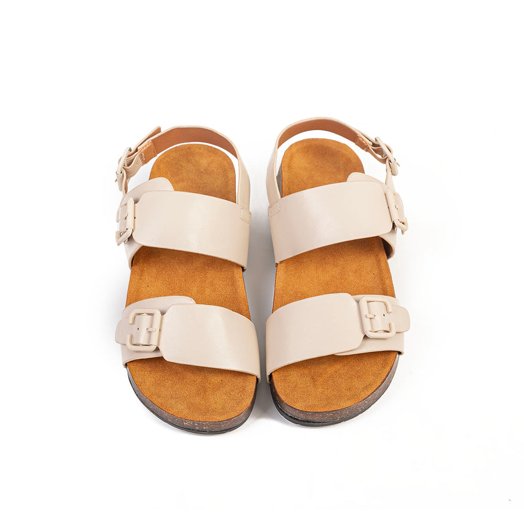 Luna Comfort Sandals – Beige