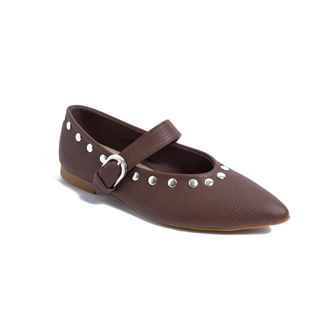 Pointed Ballerina - Brown