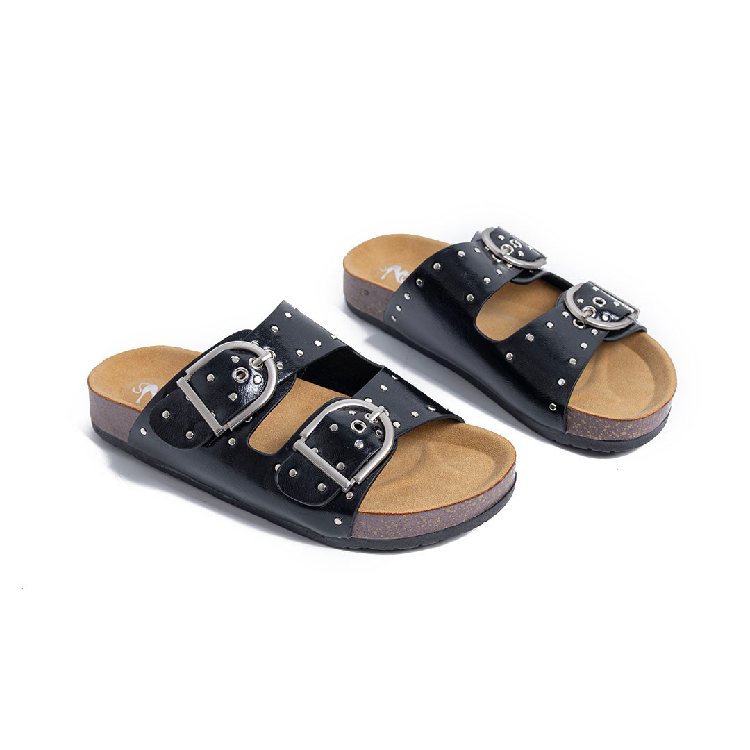 Buckle slides - Black